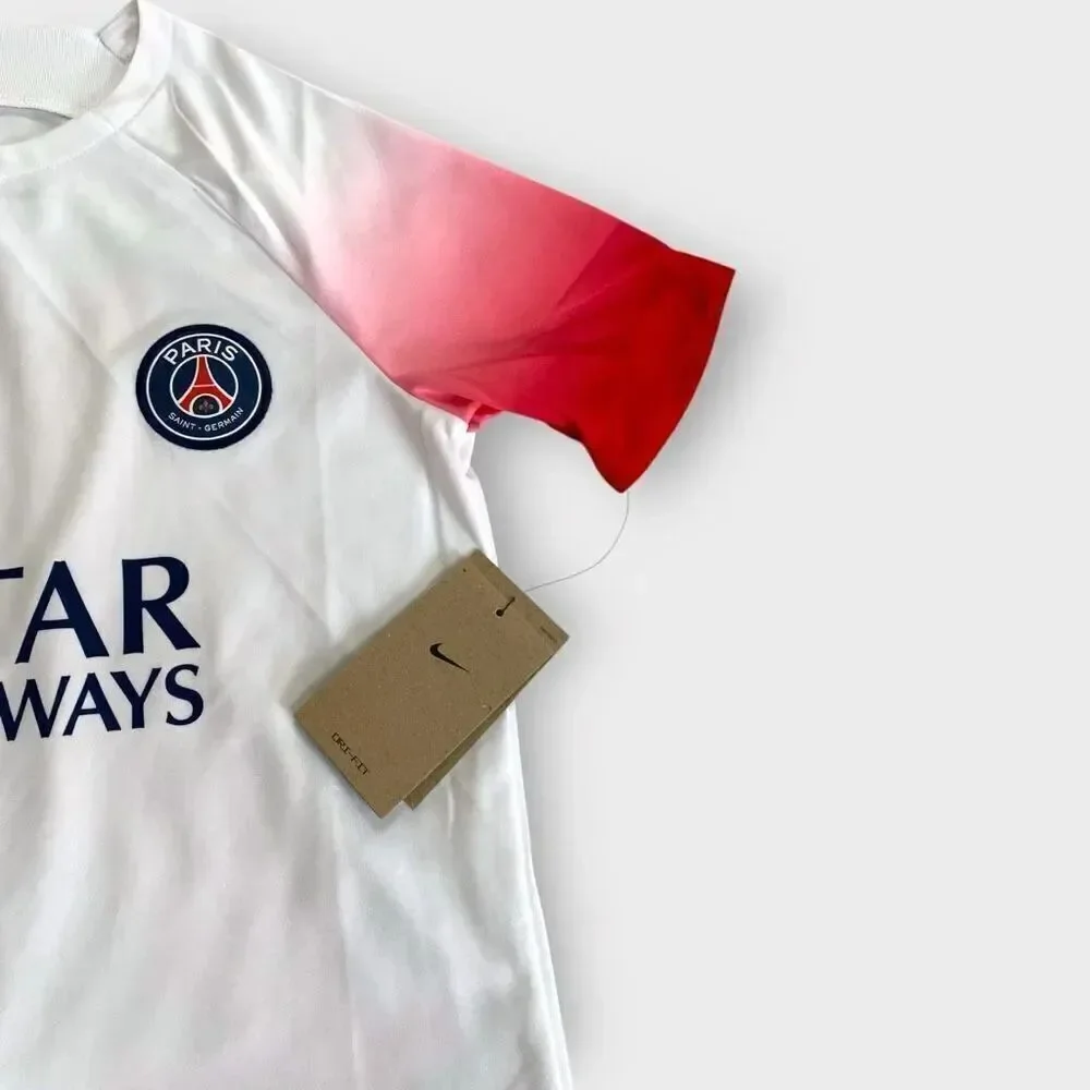 Nike Paris Saint G Academy Pro Away Soccer Jersey FD0639-101 Kids size Large New